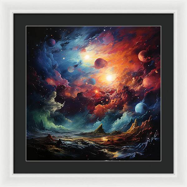 Beyond the Horizon - Framed Print