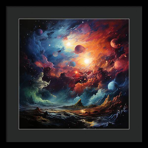 Beyond the Horizon - Framed Print