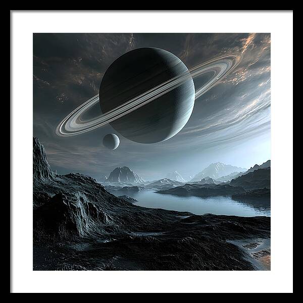 Beyond the Known - Framed Print
