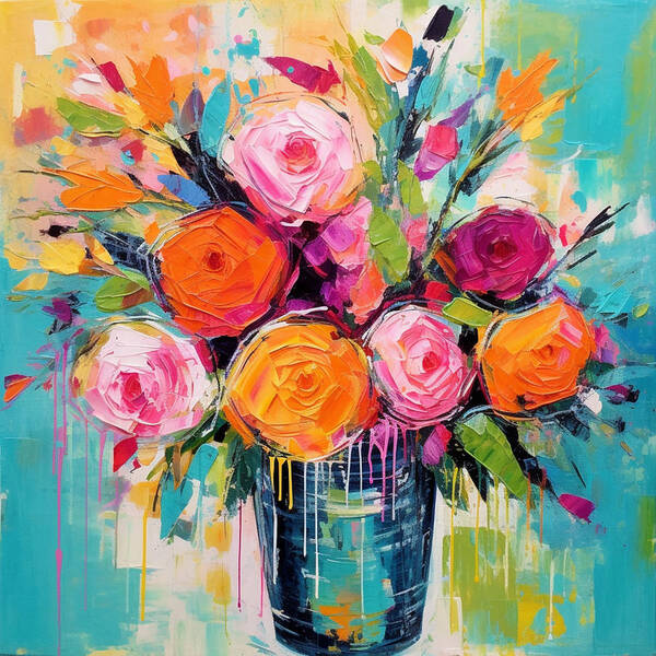 Blossom Burst - Art Print