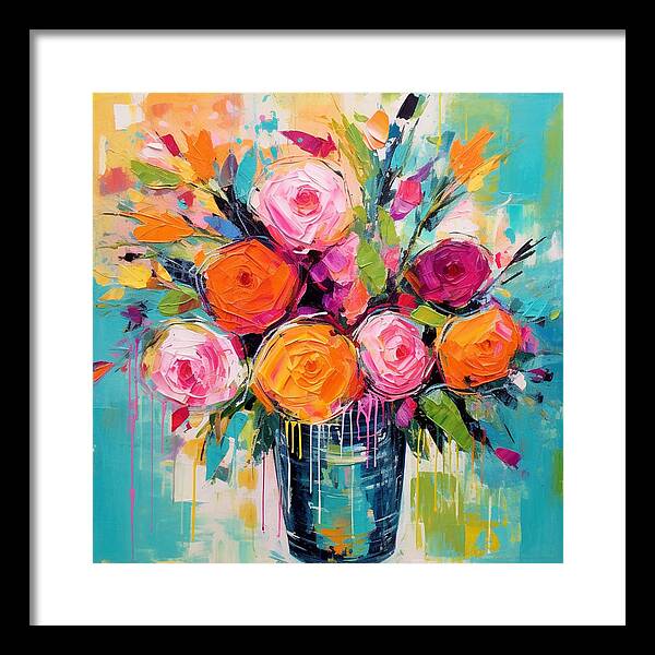 Blossom Burst - Framed Print
