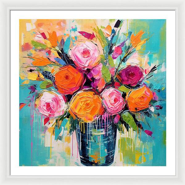 Blossom Burst - Framed Print