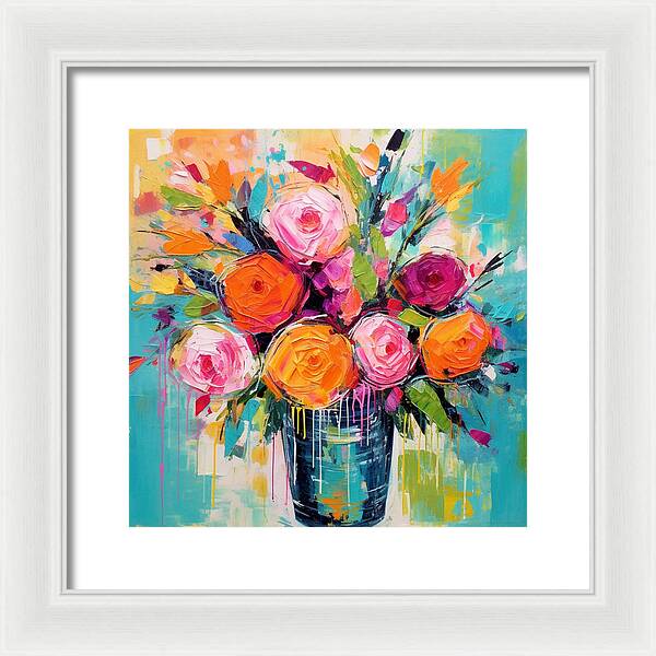 Blossom Burst - Framed Print