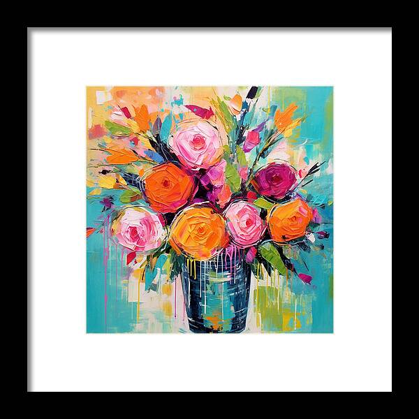 Blossom Burst - Framed Print