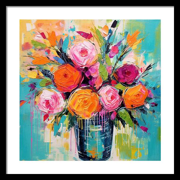 Blossom Burst - Framed Print