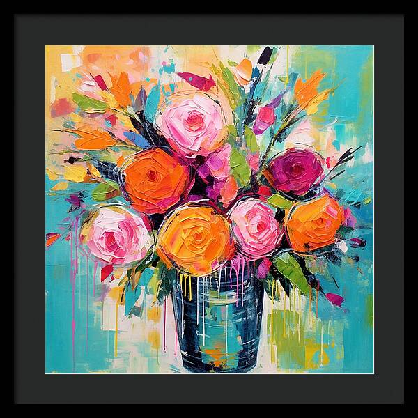 Blossom Burst - Framed Print