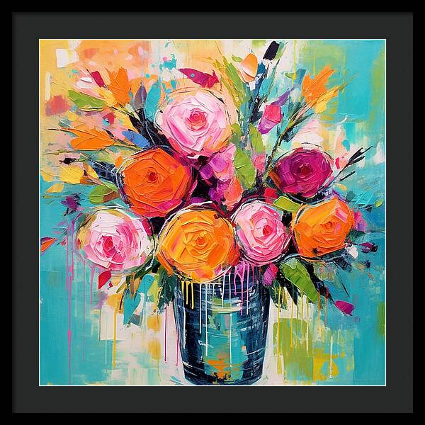 Blossom Burst - Framed Print