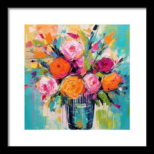 Blossom Burst - Framed Print