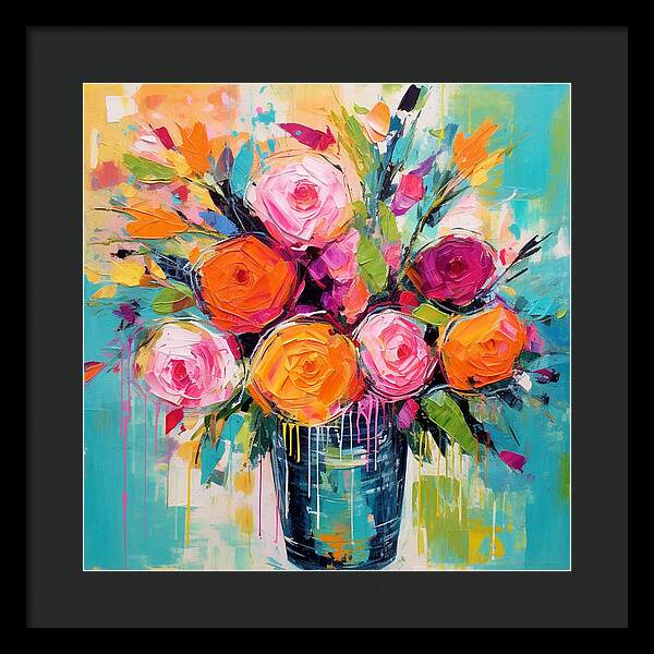 Blossom Burst - Framed Print