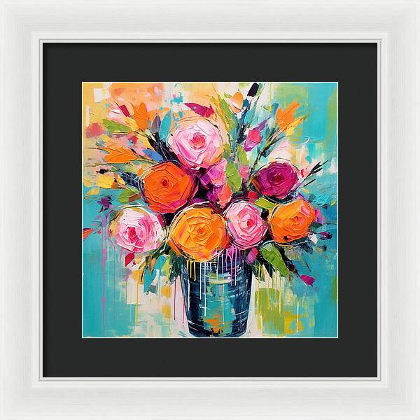 Blossom Burst - Framed Print