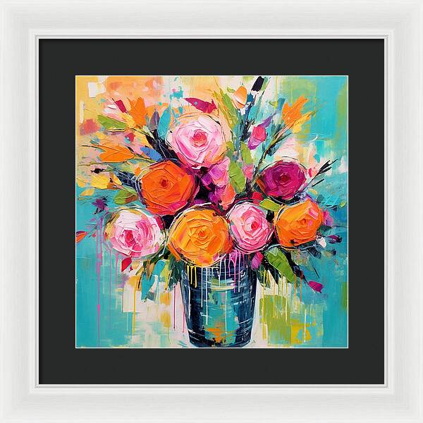Blossom Burst - Framed Print
