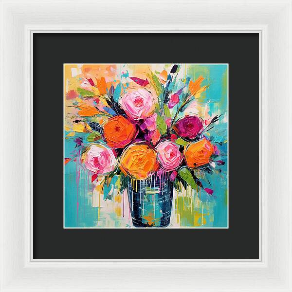 Blossom Burst - Framed Print
