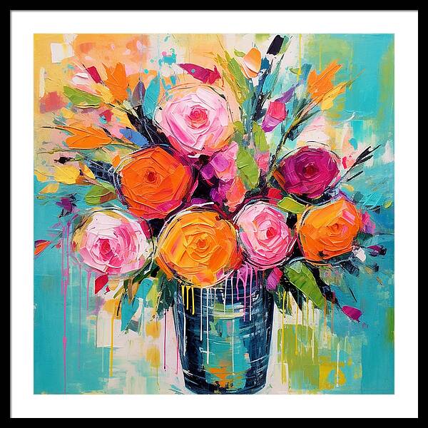 Blossom Burst - Framed Print