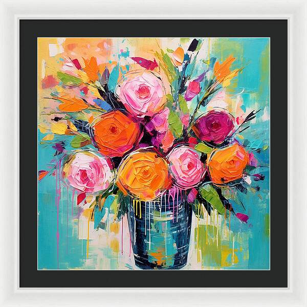 Blossom Burst - Framed Print