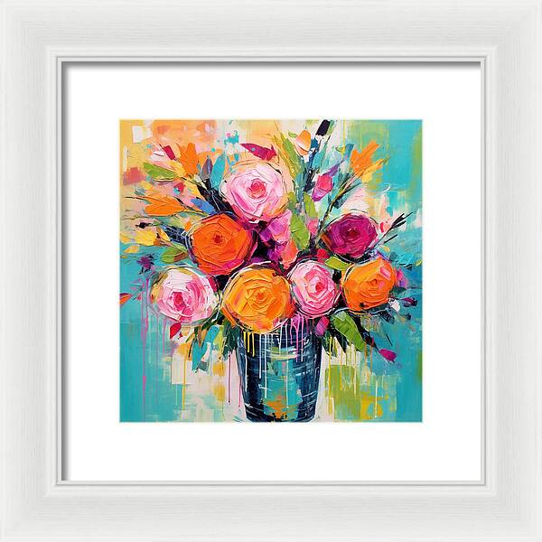 Blossom Burst - Framed Print