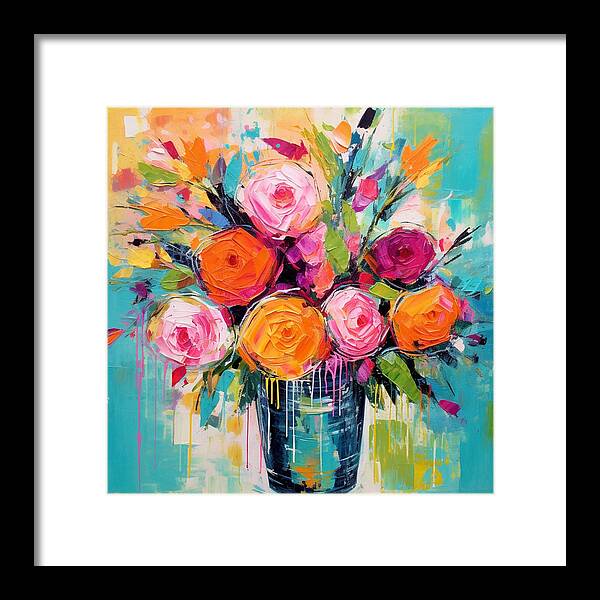 Blossom Burst - Framed Print