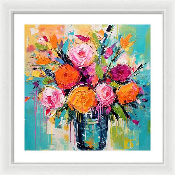 Blossom Burst - Framed Print