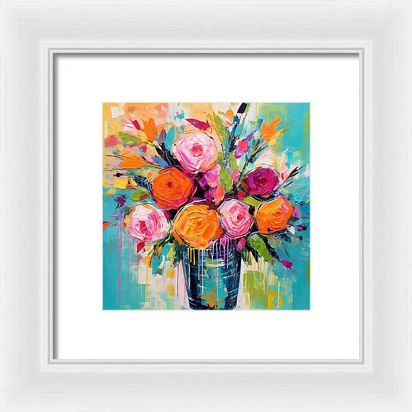 Blossom Burst - Framed Print
