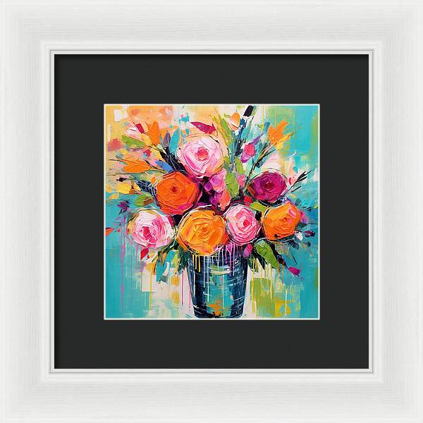 Blossom Burst - Framed Print