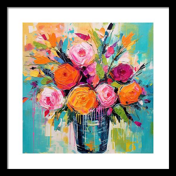 Blossom Burst - Framed Print