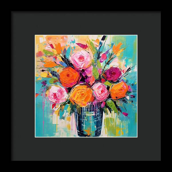 Blossom Burst - Framed Print