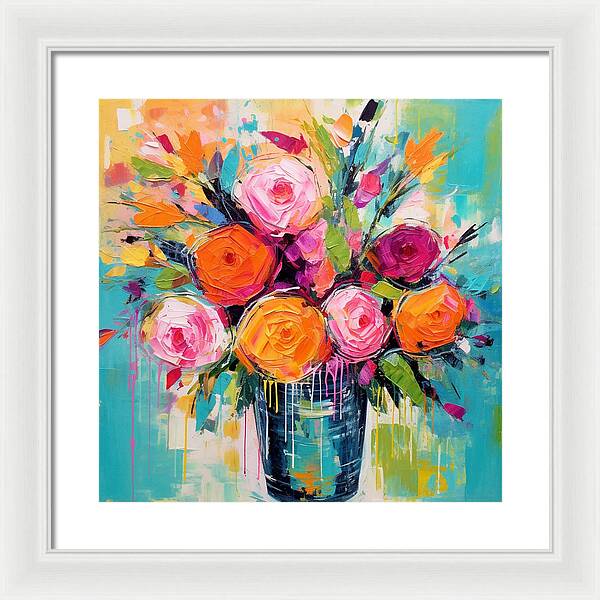 Blossom Burst - Framed Print