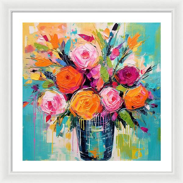 Blossom Burst - Framed Print