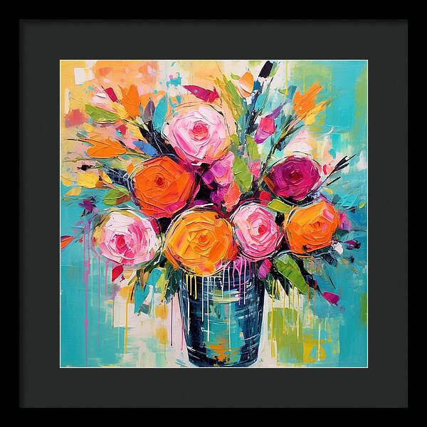 Blossom Burst - Framed Print