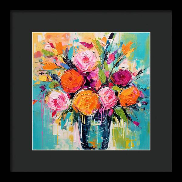 Blossom Burst - Framed Print