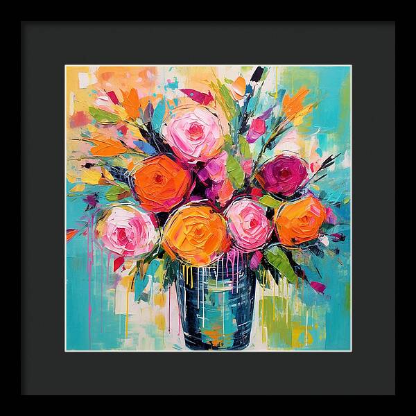 Blossom Burst - Framed Print