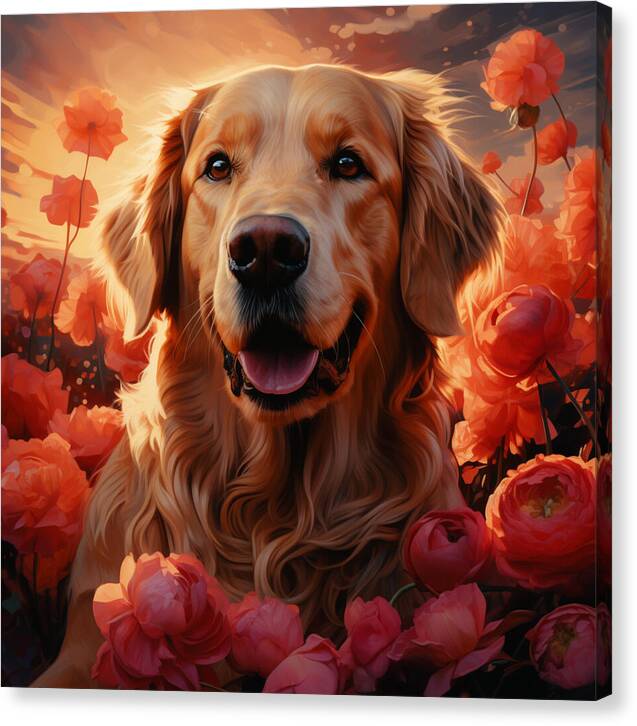 Blossom Companion - Canvas Print