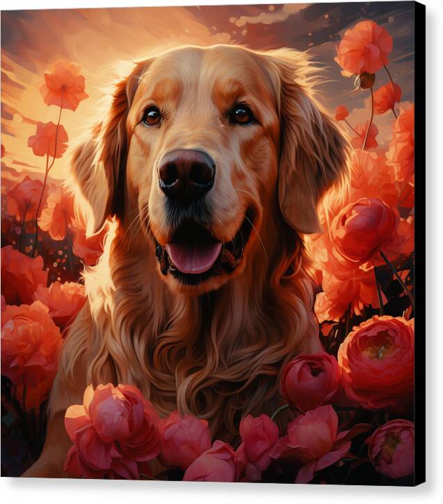 Blossom Companion - Canvas Print