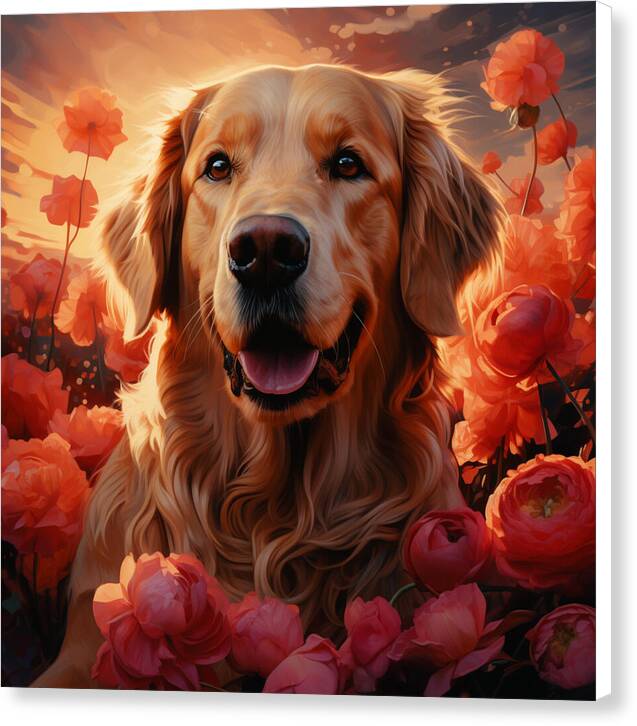 Blossom Companion - Canvas Print
