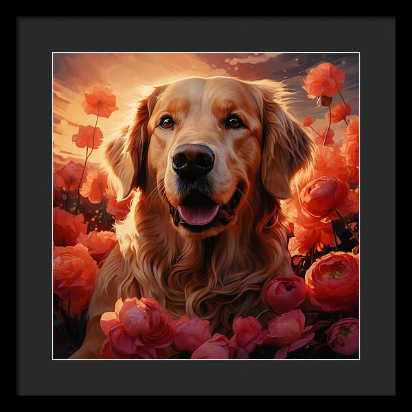Blossom Companion - Framed Print