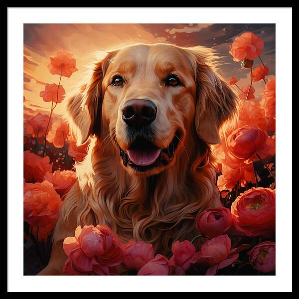 Blossom Companion - Framed Print