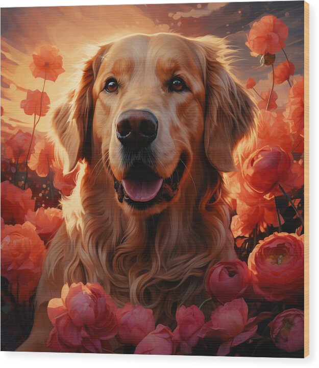 Blossom Companion - Wood Print