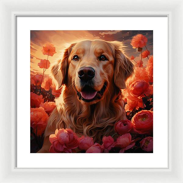Blossom Companion - Framed Print