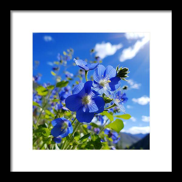 Blue Beauty - Framed Print