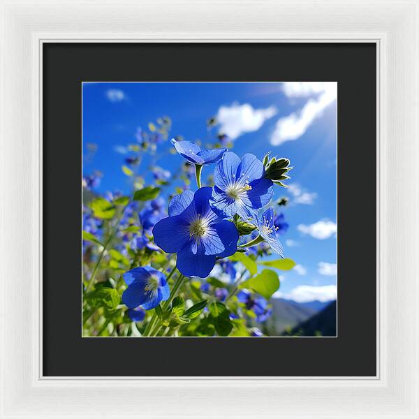 Blue Beauty - Framed Print