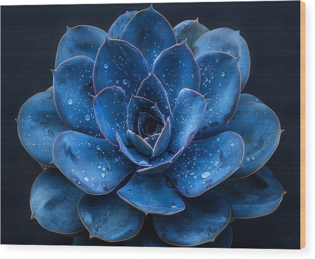 Blue Serenity - Wood Print