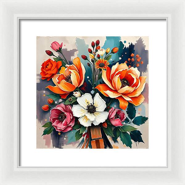 Botanical Harmony - Framed Print