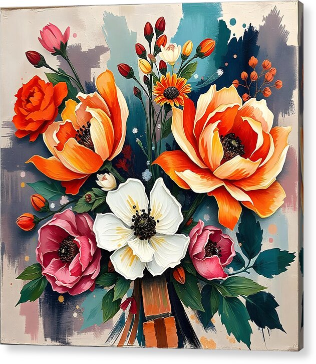 Botanical Harmony - Acrylic Print