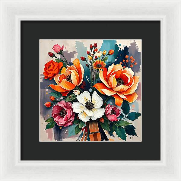 Botanical Harmony - Framed Print