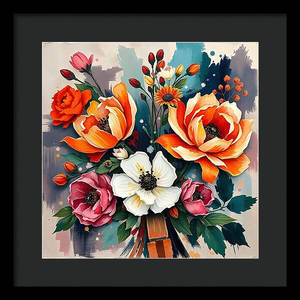 Botanical Harmony - Framed Print