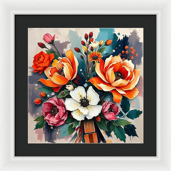 Botanical Harmony - Framed Print