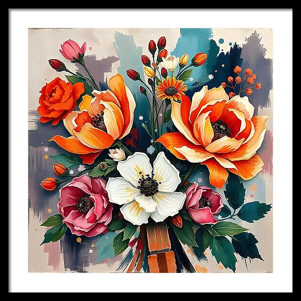 Botanical Harmony - Framed Print