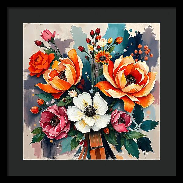 Botanical Harmony - Framed Print