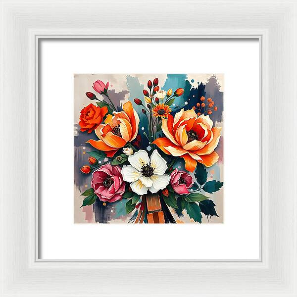 Botanical Harmony - Framed Print