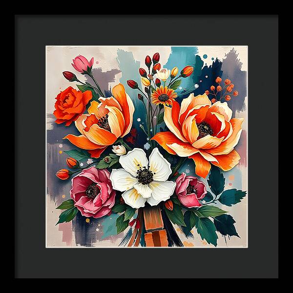 Botanical Harmony - Framed Print