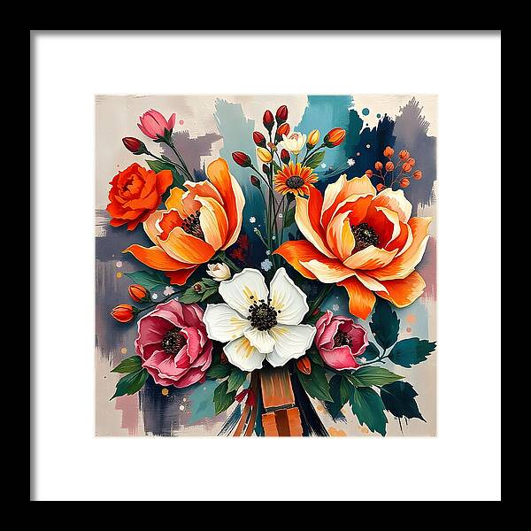 Botanical Harmony - Framed Print